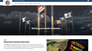 Screenshot of newcvetsmemorial.com
