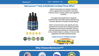Thumbnail of memocore-web.com