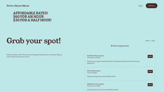 Thumbnail of potterhousemusic.com