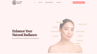 Thumbnail of lesoleilbeauty.com