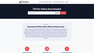 Thumbnail of tiktokxd.net