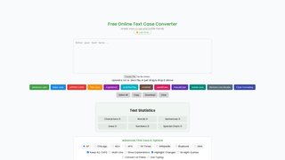 Thumbnail of convertscase.com