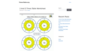 Thumbnail of times-table.org