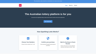 Thumbnail of sparklinglotto.com