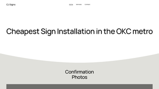 Thumbnail of cjsigns.org