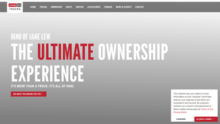 Screenshot of hinoofjanelew.com