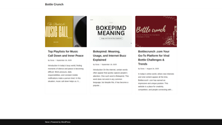 Thumbnail of bottlecrunch.net