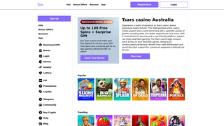 Thumbnail of tsarscasinoaustralia.net