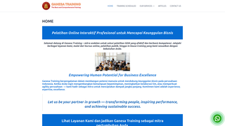 Thumbnail of ganesatraining.com
