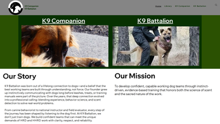 Thumbnail of k9companion-k9battalion.com