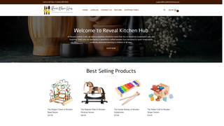 Thumbnail of revealkitchenhub.com