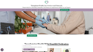 Thumbnail of triumphanthcs.com