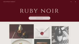 Thumbnail of rubynoirsociety.com
