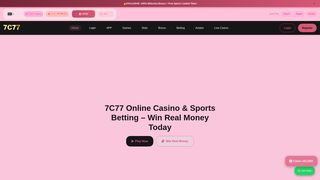 Thumbnail of 7c77bet.com