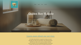 Thumbnail of goldenrayholistic.com