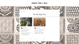 Thumbnail of startingoverblog.com