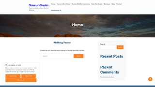Thumbnail of saveurssouks.com