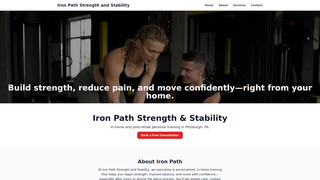 Thumbnail of ironpathpgh.com