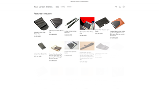 Thumbnail of roarcarbonwallets.com