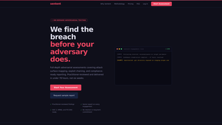 Screenshot of getsentent.com