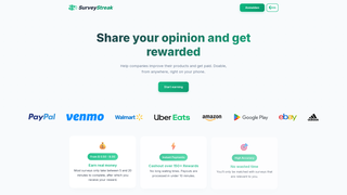 Thumbnail of surveystreak.com