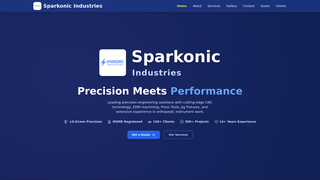 Thumbnail of sparkonicindustries.com