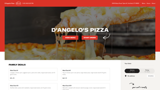 Thumbnail of dangelospizzact.com