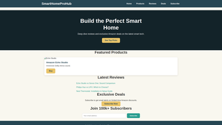Thumbnail of smarthomeprohub.com