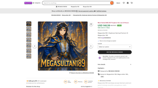 Thumbnail of megasultan189.com