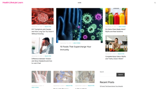 Thumbnail of healthlifestylelearn.com