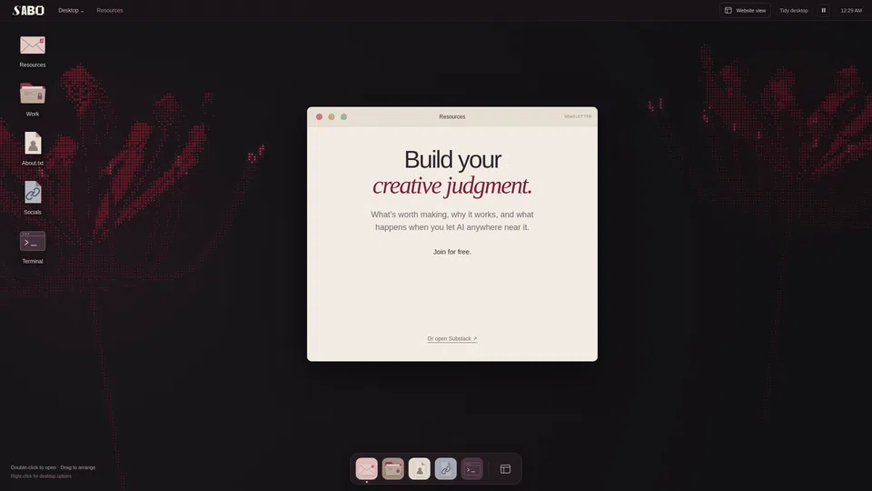 Site preview