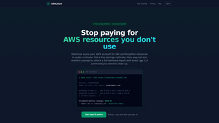 Screenshot of idlecloud.io