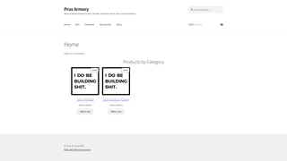 Thumbnail of prusarmory.com