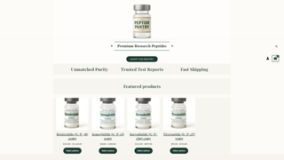 Thumbnail of peptidepantryshop.com