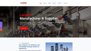 Thumbnail of adamtubefittings.com