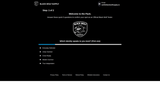 Thumbnail of blackwolfcircle.com