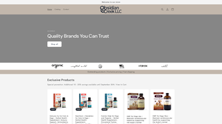Thumbnail of obsidian-creek.com