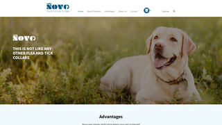 Thumbnail of novocollar.com