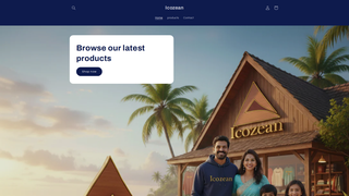 Thumbnail of icozean.com