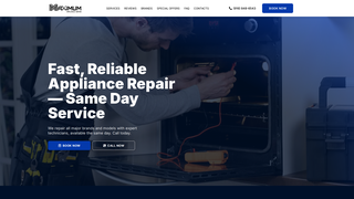 Thumbnail of maximumappliancerepairca.com