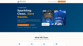 Screenshot of barscleaningservice.com