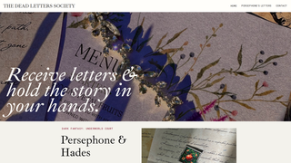 Thumbnail of thedeadletterssociety.com