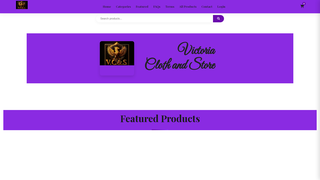 Thumbnail of victoriaclothandstore.com