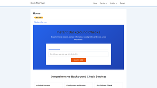 Thumbnail of checkthentrust.com