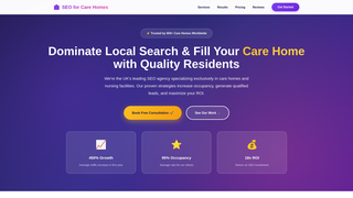 Thumbnail of seoforcarehomes.com