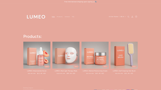 Thumbnail of lumeocosmetics.com