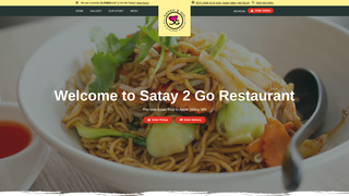 Thumbnail of satay2goapplevalley.com