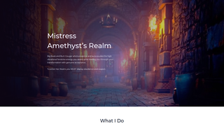 Thumbnail of missamethyst.com