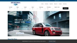 Thumbnail of grindmotors.com