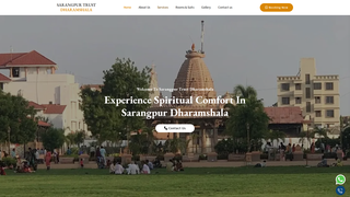 Thumbnail of sarangpurtrustdharmashala.com
